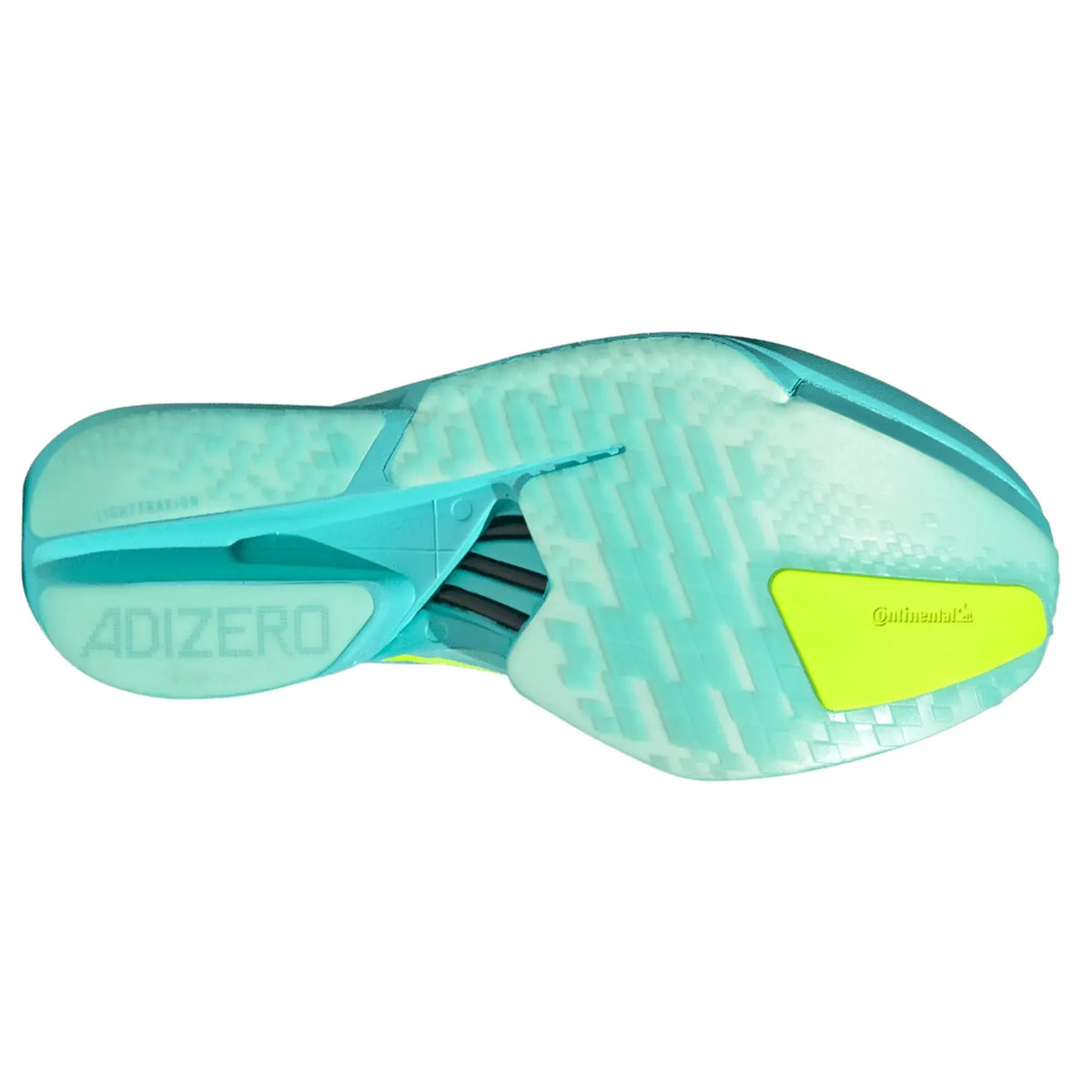 Adidas Adizero Adios Pro 4 Running Shoes – Flash Aqua / Lucid Lemon