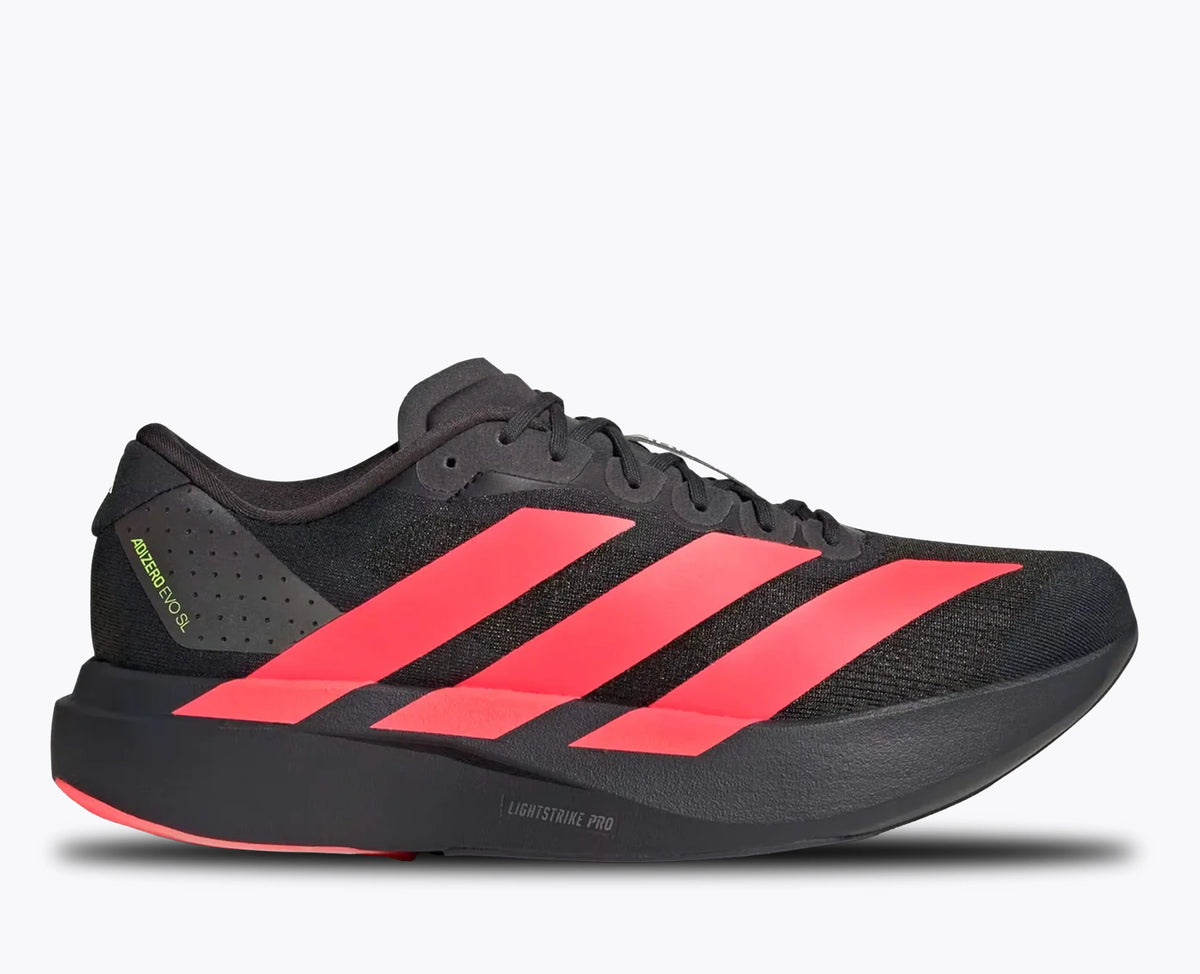 Adidas Adizero EVO SL Running Shoes – Carbon / Lucid Red
