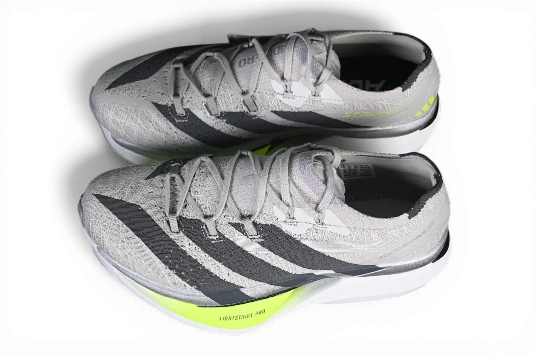Adidas Adizero Prime X3 Strung Running Shoes – Black, Gray & Green