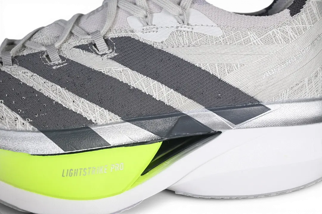 Adidas Adizero Prime X3 Strung Running Shoes – Black, Gray & Green