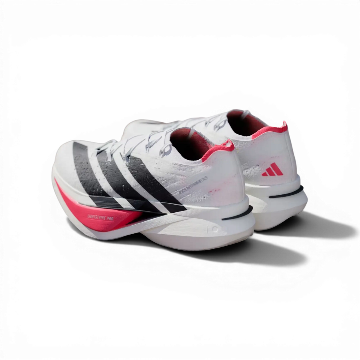 Adidas Adizero Prime X3 Strung – Cloud White / Lucid Red