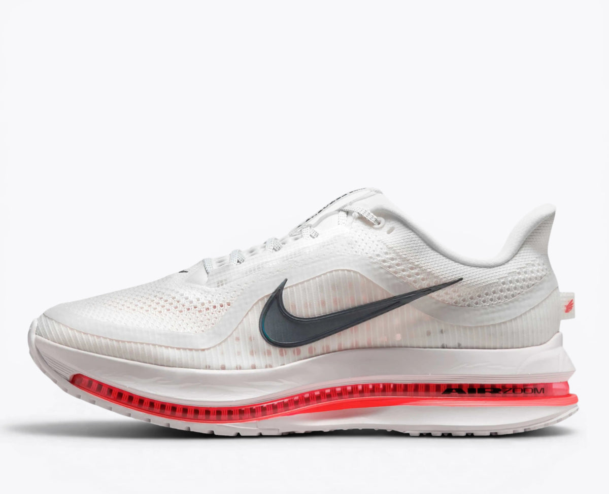 Nike Pegasus Premium Road Running Shoes - Summit White / Bright Crimson