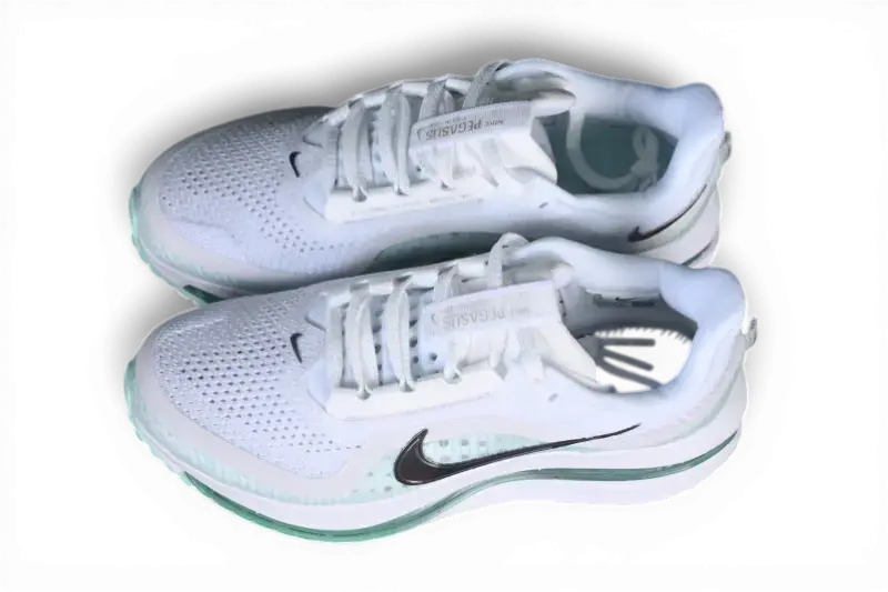 Nike Pegasus Premium Road Running Shoes - White / Mint Foam