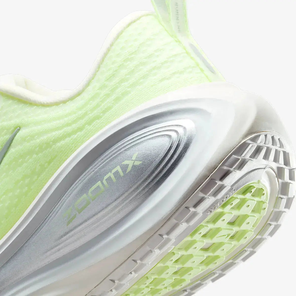 Nike Vomero Plus Road Running Shoes - Barely Volt / Metallic Silver
