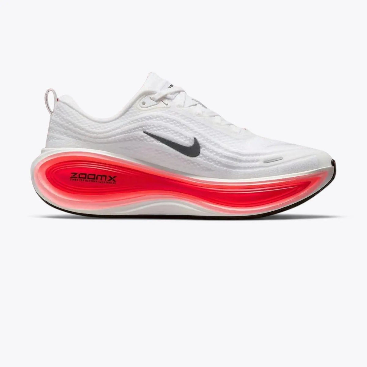 Nike Vomero Plus Road Running Shoes - White / Bright Crimson