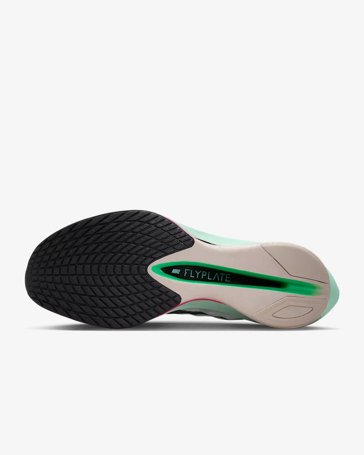 Nike Vaporfly 4 Road Racing Shoes - White / Hyper Pink / Mint