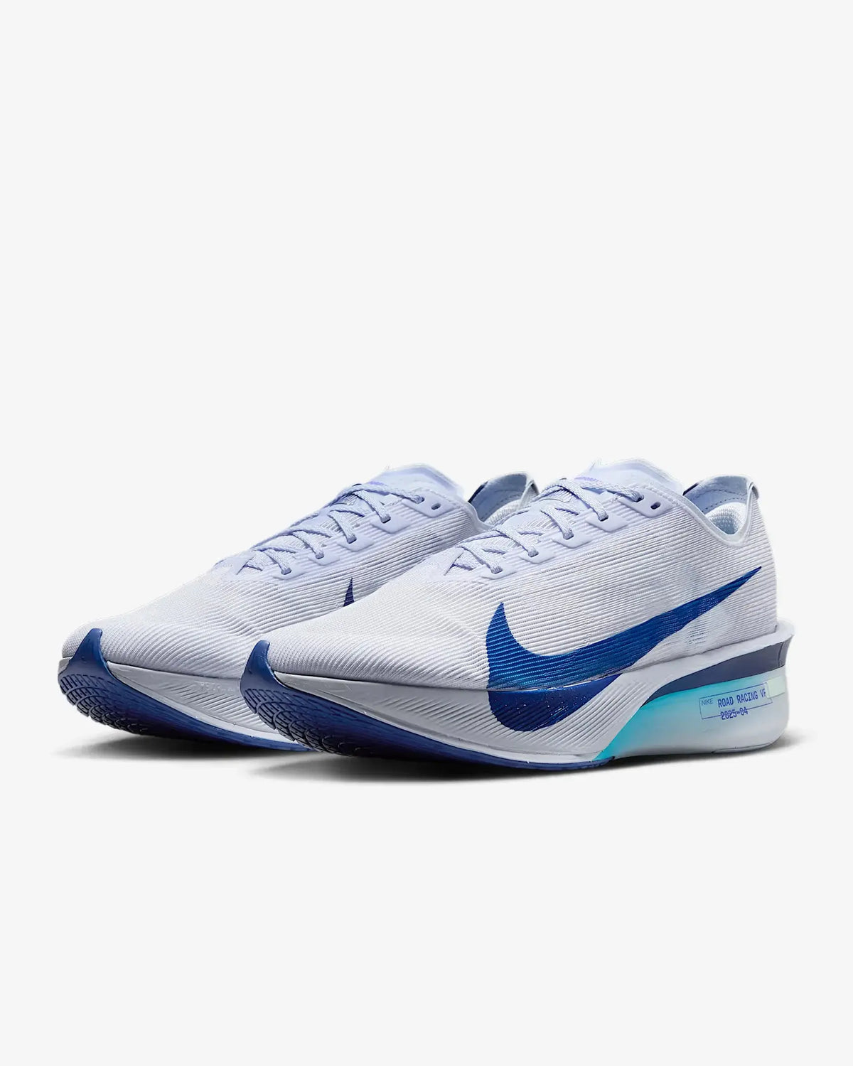 Nike Vaporfly 4 Road Racing Shoes - Ghost / Blue Void / Persian Violet
