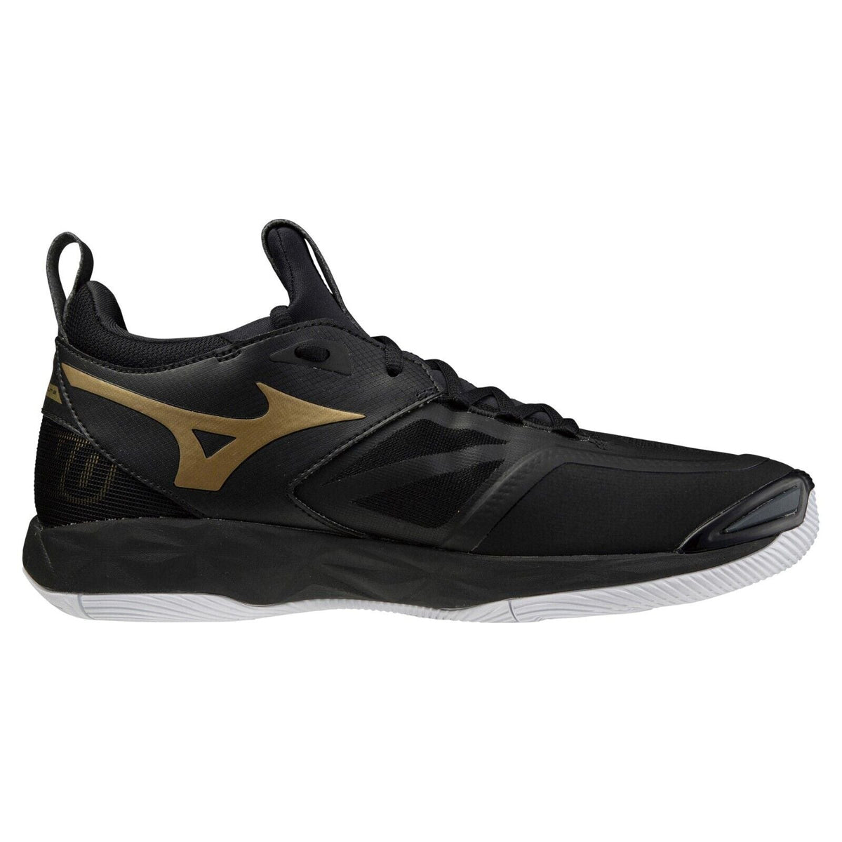 MIZUNO Wave Momentum 2 V1GA2112 52 Black Gold Width 2.5E Volleyball Shoes