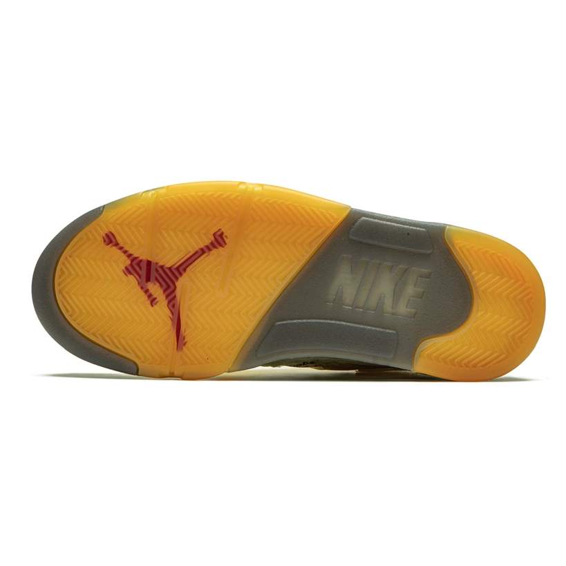 Air Jordan 5 x Off-White 'Sail'