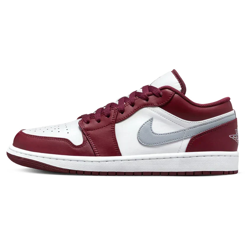 Air Jordan 1 Low 'White Bordeaux'